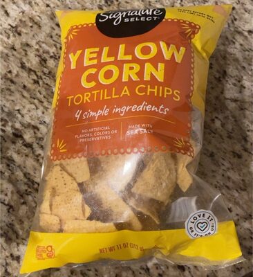 Yellow Corn Tortilla Chips, Yellow Corn