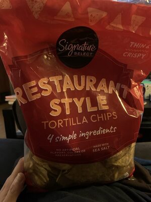Restaurant Style Tortilla Chips, Restaurant Style