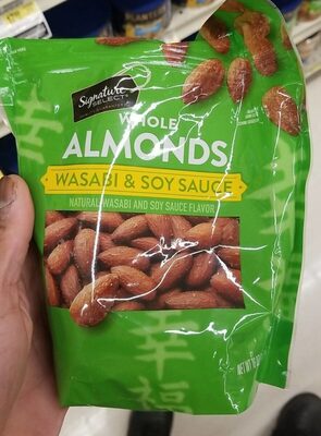 Wasabi & Soy Sauce Whole Almonds, Wasabi & Soy Sauce