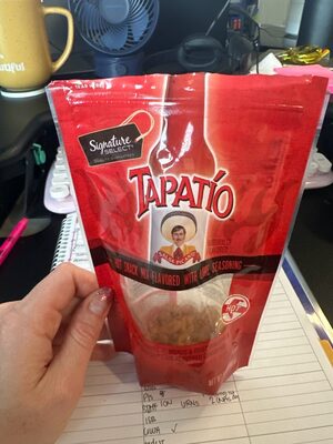 Tapatio Blend Of Peanuts, Almonds & Dried Pineapple With A Tapatio Lime Seasoning Trail Mix, Tapatio