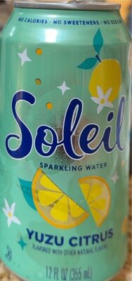 Yuzu Citrus Sparkling Water, Yuzu Citrus