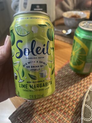 Lime Margarita Sparkling Water, Lime Margarita