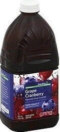 Cranberry Grape Flavored Juice Cocktail, Cranberry Grape