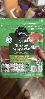 Turkey Sliced Pepperoni, Turkey