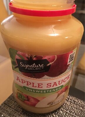 Unsweetened Apple Sauce, Unsweetened