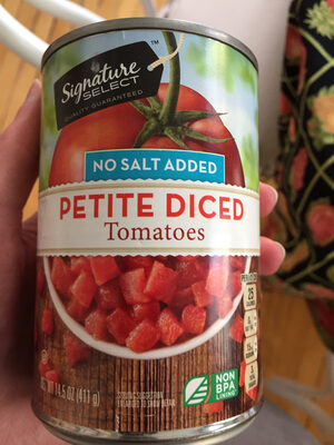 No Salt Added Petite Diced Tomatoes