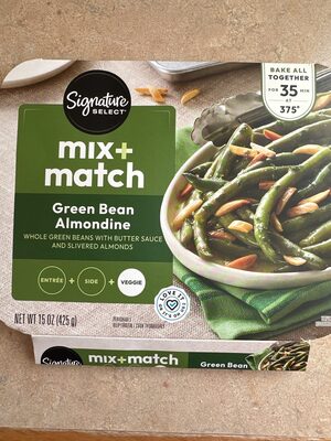 Green Bean Almondine Mix + Match, Green Bean Almondine