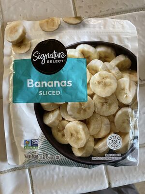 Sliced Bananas