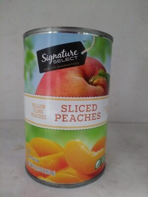 Yellow Cling Sliced Peaches In Heavy Syrup, Heavy Syrup