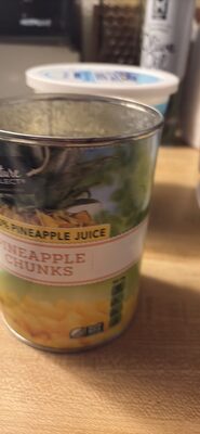 Pineapple Chunks In 100% Pineapple Juice, Pineapple Juice