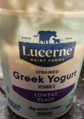 Plain Strained Greek Yogurt, Plain