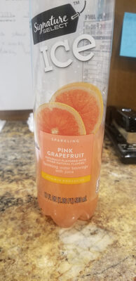 Ice Sparkling Water Beverage, Pink Grapefruit