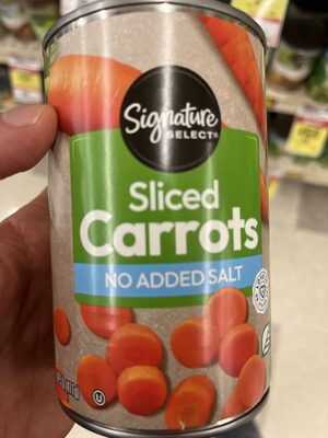 No Salt Added Sliced Carrots