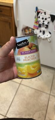 No Sugar Added Sliced Peaches In Water Sweetened, Sweetened