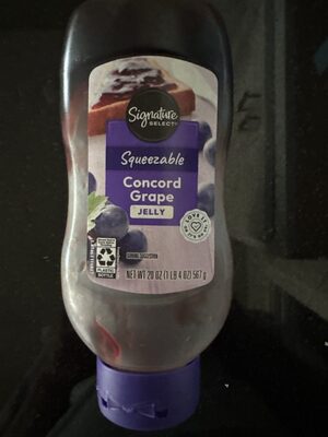 Concord Grape Squeezable Jelly, Concord Grape