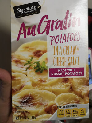 Augratin Potatoes In A Creamy Cheese Sauce Made With Russet Potatoes, Augratin Potatoes