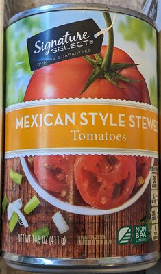 Mexican Style Stewed Tomatoes, Mexican Style Stewed