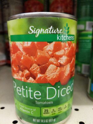 Petite Diced Tomatoes In Juice, Juice