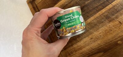 Mild Fire Roasted Diced Green Chiles, Mild Fire Roasted