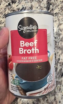 Beef Fat Free Broth, Beef