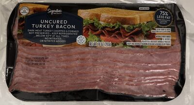 Traditional Uncured Turkey Bacon, Traditional