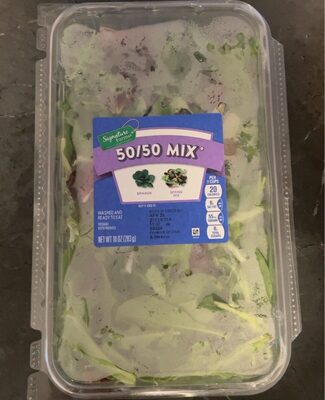 50/50 Mix Spinach, Spring Mix, 50/50 Mix