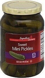 Sweet Mini Pickles, Sweet