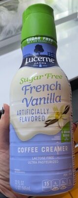 French Vanilla Flavored Sugar Free Coffee Creamer, French Vanilla