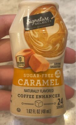 Caramel Flavored Sugar-Free Coffee Enhancer, Caramel