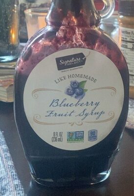 Blueberry Fruit Syrup, Blueberry