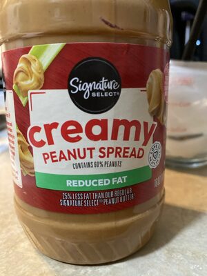 Creamy Reduced Fat Peanut Spread, Creamy