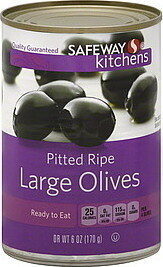 Large Ripe Pitted Olives