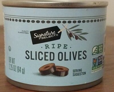 Ripe Sliced Olives