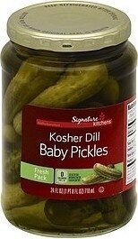 Kosher Dill Baby Pickles, Kosher Dill
