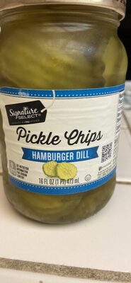 Hamburger Dill Pickle Chips, Hamburger Dill