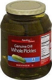 Kosher Dill Whole Pickles, Kosher Dill