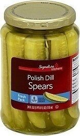 Polish Dill Pickle Spears, Polish Dill