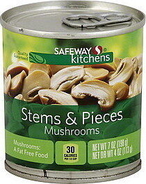 Mushrooms Pieces & Stems