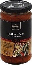 Hot Flavorful Southwest Style Flavored Salsa, Hot Flavorful Southwest Style