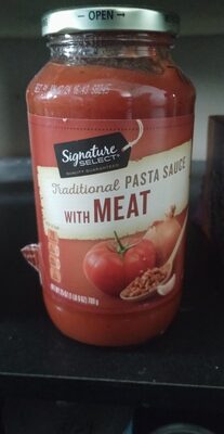 Traditional Pasta Sauce With Meat, Meat