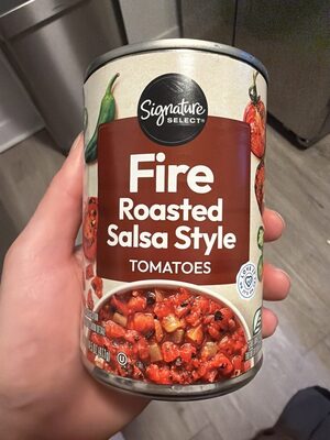 Fire Roasted Salsa Style Tomatoes, Fire Roasted Salsa Style