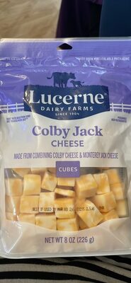 Colby Jack Colby Cheese & Monterey Jack Cheese Cubes, Colby Jack