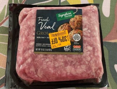 85% Lean/15% Fat Ground Fresh Veal