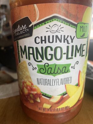 Mild Chunky Mango-Lime Flavored Salsa, Mild Chunky Mango-Lime
