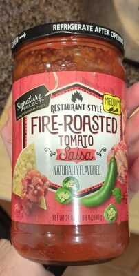 Medium Restaurant Style Fire-Roasted Tomato Flavored Salsa, Medium Restaurant Style Fire-Roasted Tomato