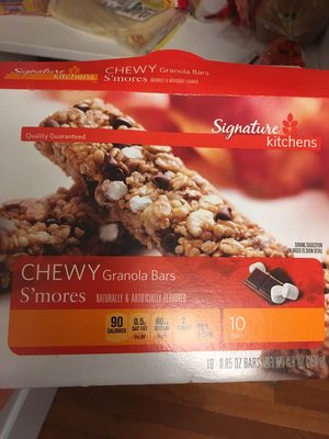 Chewy Granola Bars, S'Mores