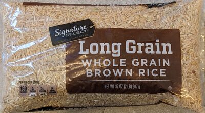 Brown Long Whole Grain Rice, Brown