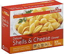 Shells & Cheddar Deluxe Dinner Made With Rich & Creamy Cheddar Cheese Sauce And Shell Pasta, Shells & Cheddar