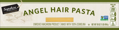 Enriched Macaroni Product, Angel Hair Pasta