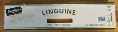 Enriched Macaroni Product, Linguine